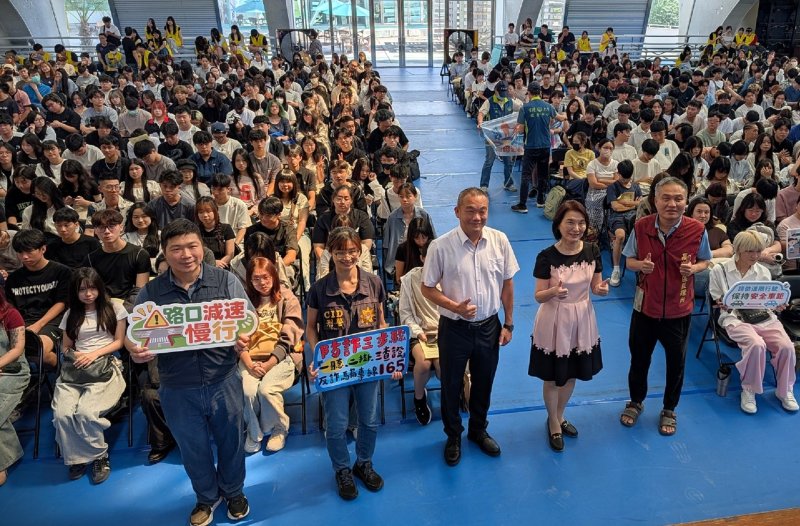 漾新聞|旗山監理站於實踐大學交安宣導