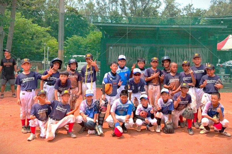 漾新聞|美濃國小棒球隊四場友誼賽交流