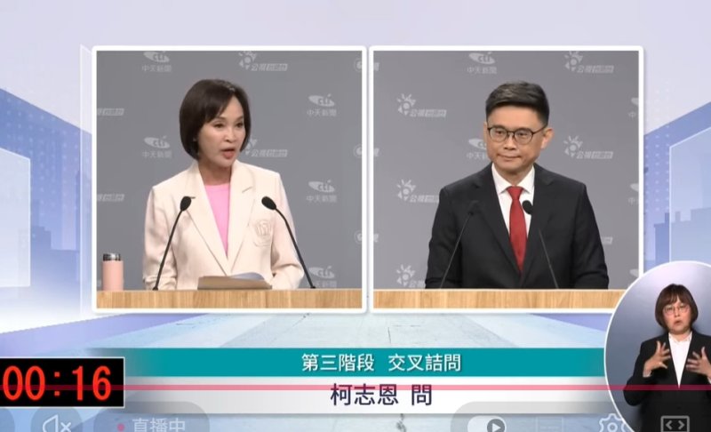 高雄天坑頻傳成辯論焦點　柯志恩追責賴瑞隆反擊抹黑