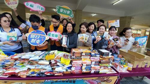 漾新聞|大榮親師生大大的愛 攜手安得烈食物銀行「幸福一日捐」期讓社會幸福永續