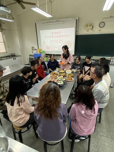 年菜自己做！彌陀國中寒假年菜體驗課 傳統文化入味感恩惜福