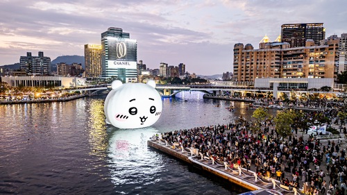 漾新聞|吉伊卡哇9日出遊愛河灣 觀光局公布最佳拍照景點