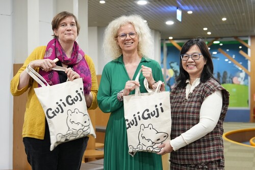 漾新聞|比利時繪本作家高雄開講 童書創意工作坊啟發無限想像