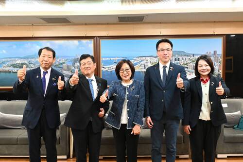 漾新聞|熊本縣議會訪高雄 康裕成：TSMC讓兩市更緊密