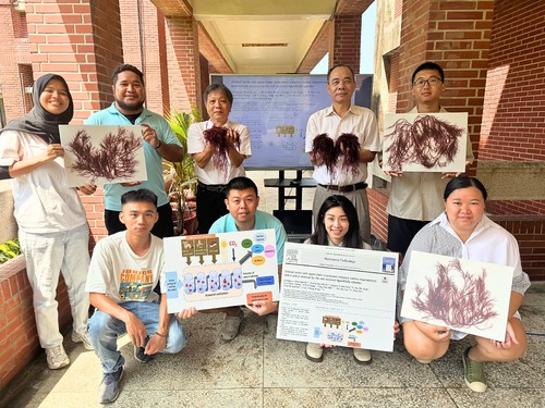 漾新聞|紅翎藻吸碳又淨水！中山大學研發永續養殖新模式