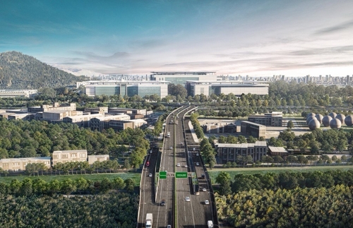 楠梓園區連外道路模擬圖