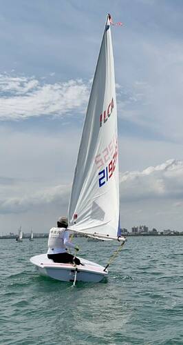 漾新聞|林倩綺破浪參賽世壯運 為全齡運動立標竿