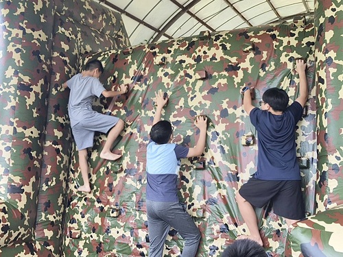 漾新聞|河堤國小畢業生野戰露營嗨翻天！