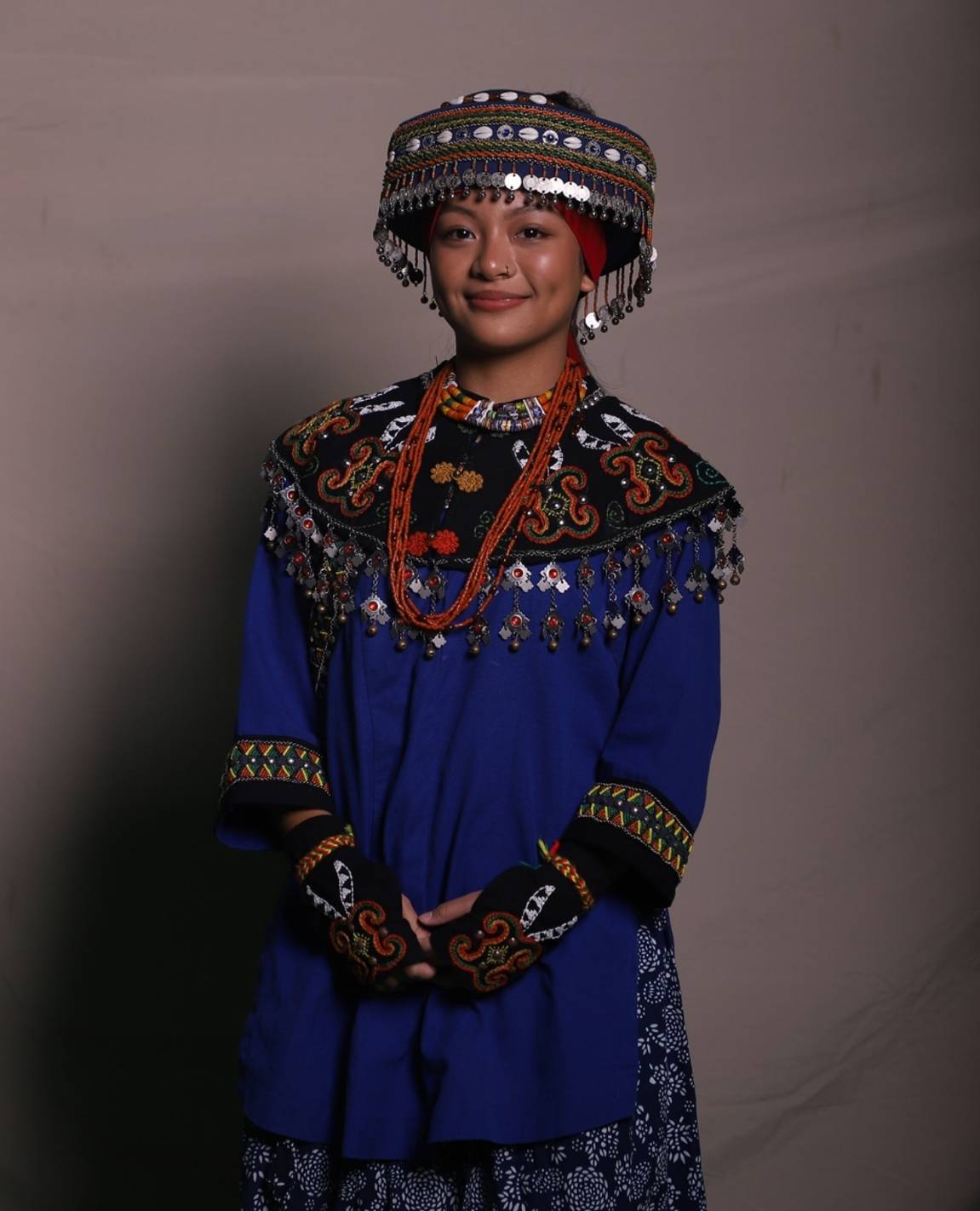 影劇科黃鈺婷同學堅定原住民文化的傳承使命，將為臺灣原住民族文化發展做出奉獻!