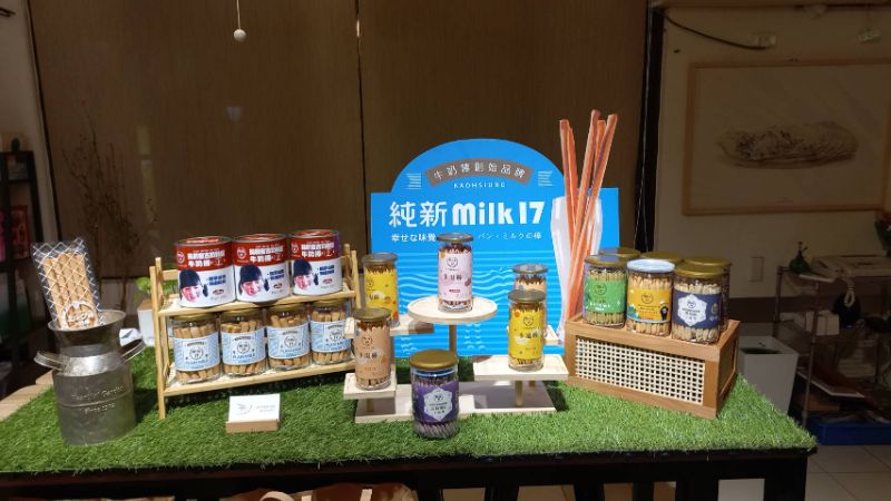 觀光推介爆單！「純新Milk17」牛奶棒姐姐台北推廣人氣爆棚