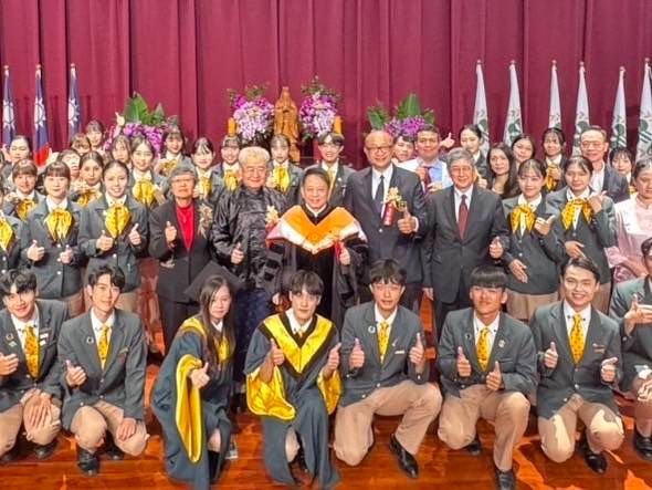 漾新聞｜毛治國致詞勉勵高餐大畢業生：思路決定出路！