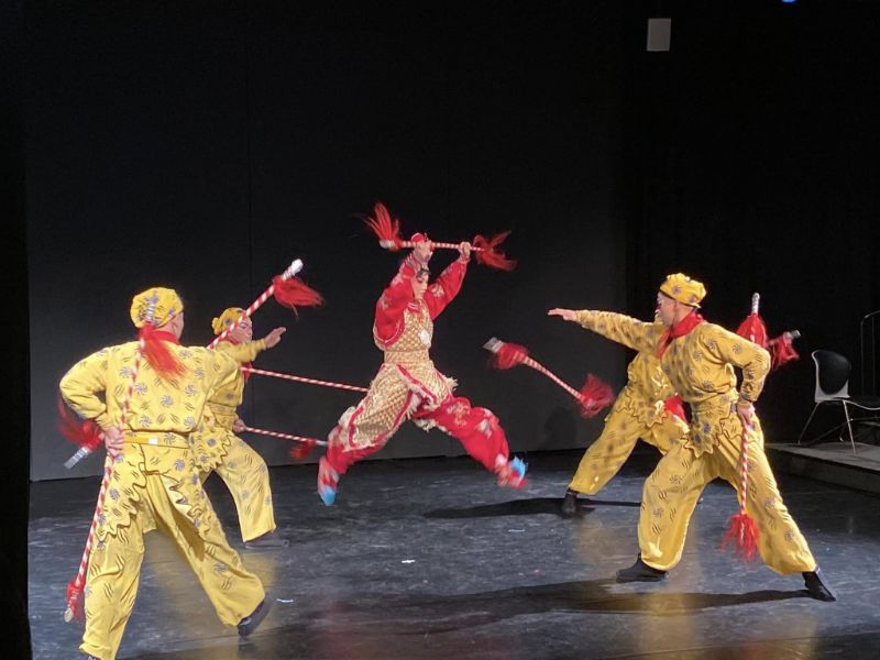 劇藝無限行前公演壓軸鍾馗嫁妹