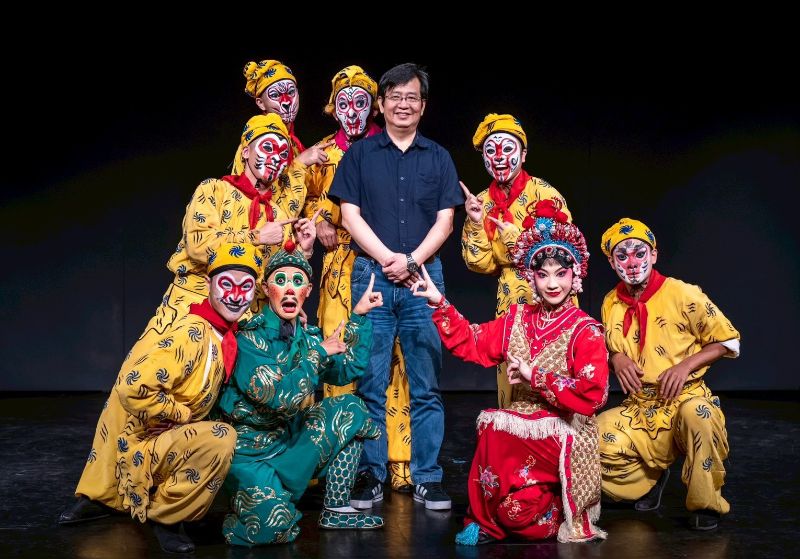 民俗技藝學系學生演出大武術