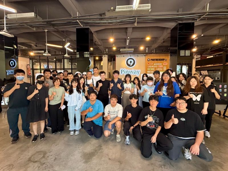 樹德科大產設系與青年局青創基地Pinway攜手舉辦《五感漫遊・永續工坊》，集結眾多青年學子利用創作響應永續議題，實踐循環低碳美學理念。