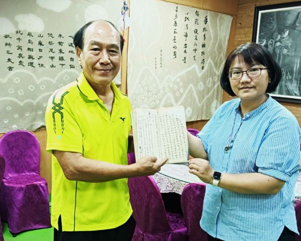 漾新聞|六堆戰史邀功紀畧贈予客委會收藏