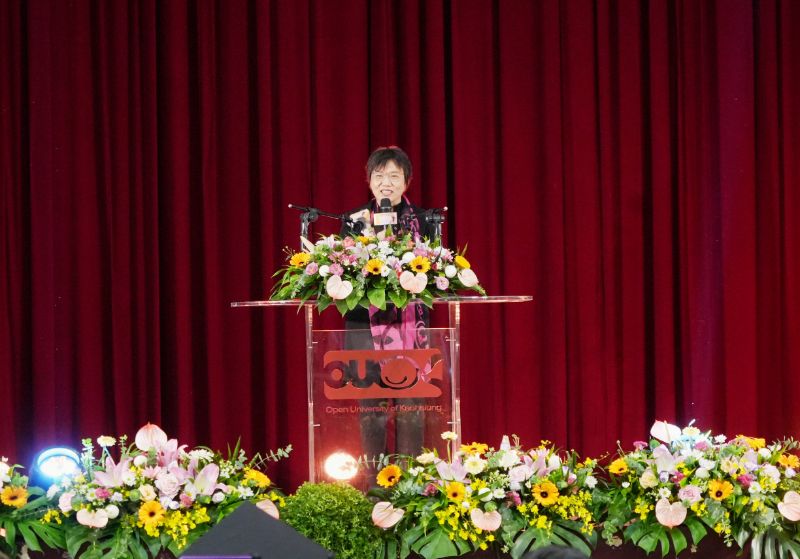 內政部部長劉世芳於高雄空大畢業典禮致詞