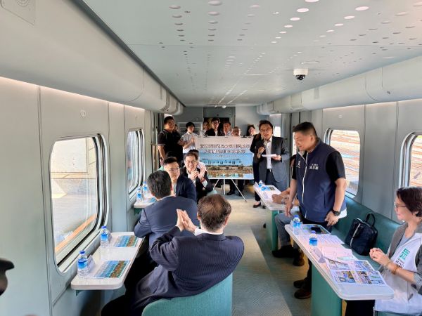 漾新聞|海風號人氣爆棚！立委考察宜蘭高鐵與觀光交通建設