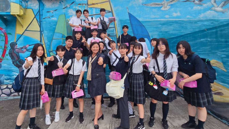 日本師生住進林園！文化交流村夢想啟動。