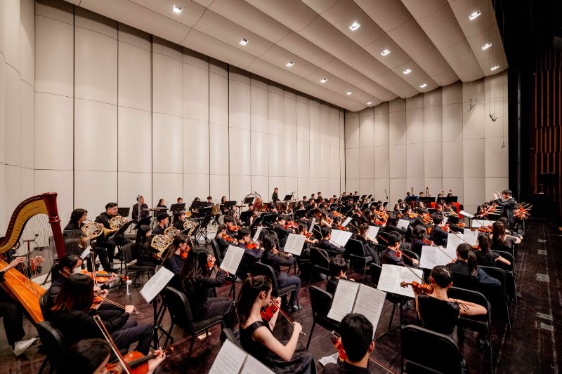 圖／高雄青少年樂團再赴日！攜手東京世田谷共奏「新天堂樂園」。（文化局提供）