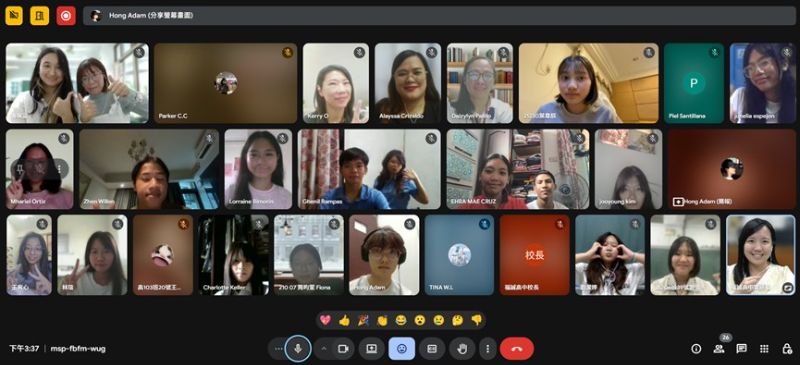 跨國簡報賽學生自辦 福誠高中點燃國際交流新火花