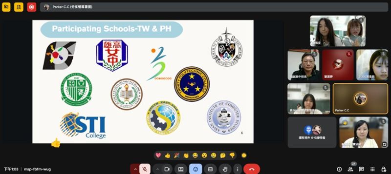 跨國簡報賽學生自辦 福誠高中點燃國際交流新火花