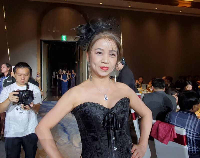 圖／遇見獅子會創新舉辦的珠寶走秀，價值15億，獅姐們充滿麻豆走秀，引起全場矚目。（記者陳雯萍攝）