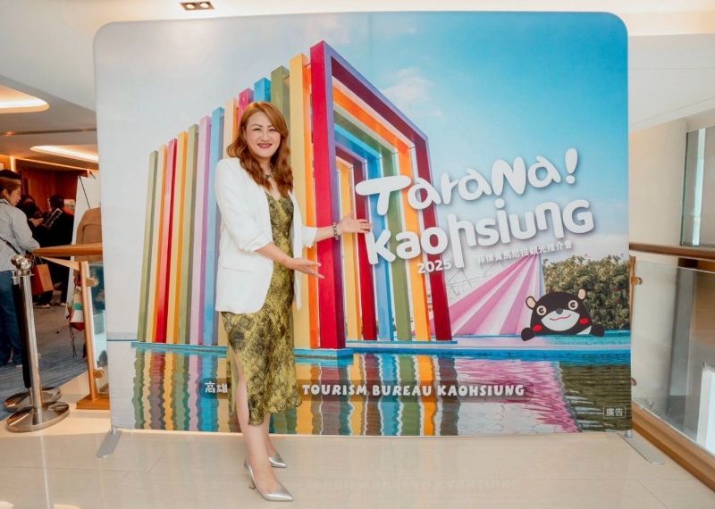 高閔琳局長率觀光業者遠赴菲律賓馬尼拉，舉辦「2025高雄馬尼拉國際觀光推介會」，獲熱烈歡迎。（高雄市觀光局提供）