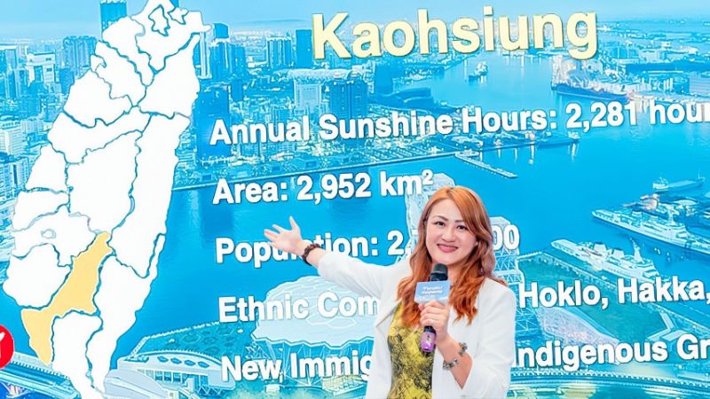 高閔琳局長率觀光業者遠赴菲律賓馬尼拉，舉辦「2025高雄馬尼拉國際觀光推介會」，獲熱烈歡迎。（高雄市觀光局提供）