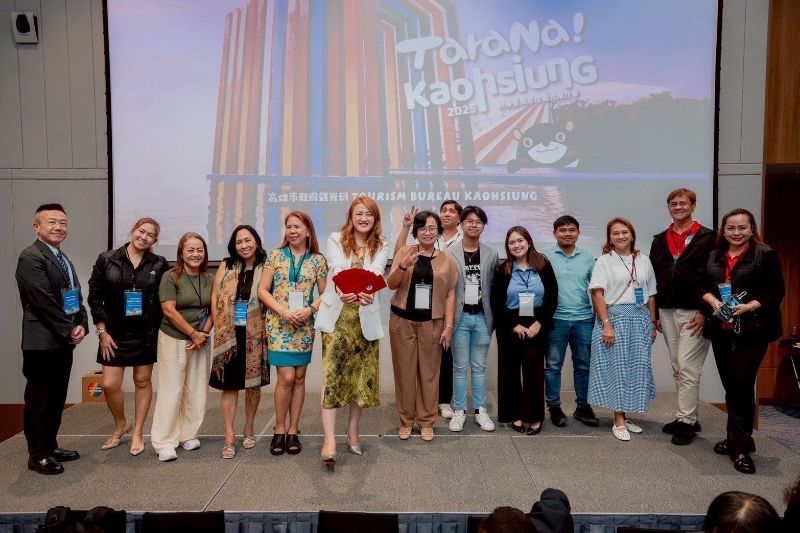 高閔琳局長率觀光業者遠赴菲律賓馬尼拉，舉辦「2025高雄馬尼拉國際觀光推介會」，獲熱烈歡迎。（高雄市觀光局提供）