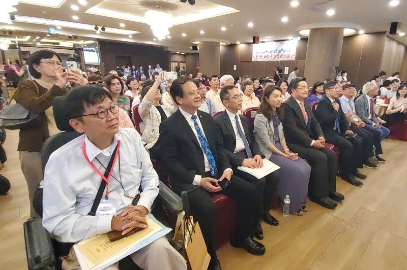 產官學界、醫界共同出席台灣SMA協會20週年慶。(記者陳雯萍攝)