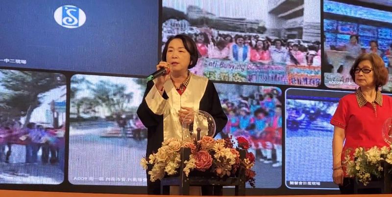 總監施秉慧致詞。（漾新聞記者陳雯萍攝）