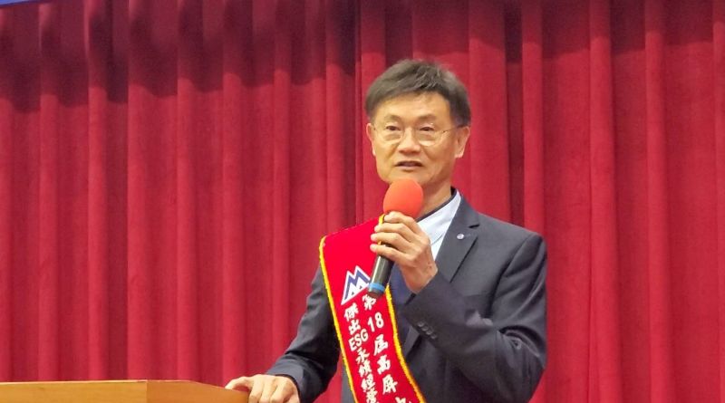 18 ESG永續經營經理獎：能揚興業有限公司葉慶得總經理。(漾新聞記者陳雯萍攝)