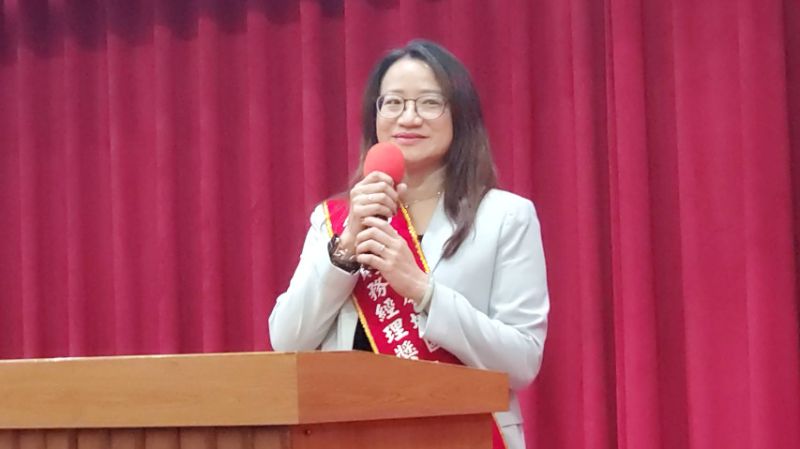 9財務經理獎：根基智能理財股份有限公司黃怡靜策略總監。(漾新聞記者陳雯萍攝)