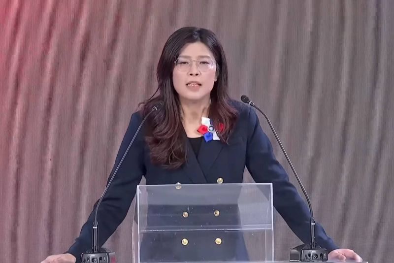 漾新聞|鄭麗文宣誓就任黨主席　喊出國民黨「從此刻重新出發」