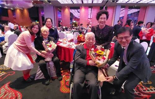 漾新聞|樹德家商與樹科大兩創辦人百歲慶 各界祝賀「積善之校，必有餘慶」